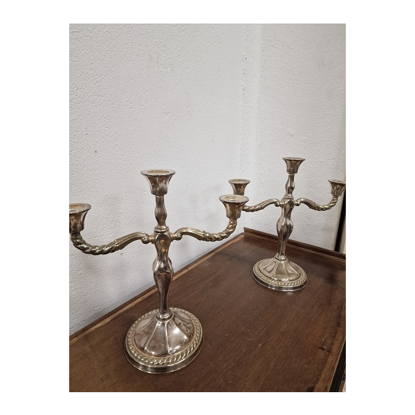 Pareja candelabros Smuler