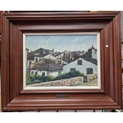 Cuadro Lugilde "Casas desde...