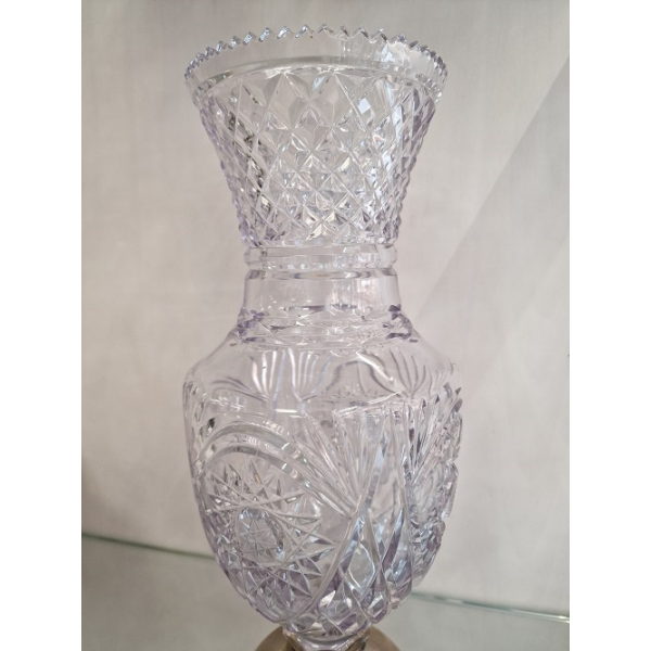 Jarrón cristal lime