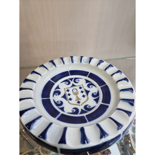 Cenicero Sargadelos azul y blanco