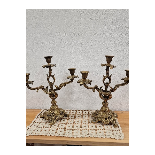 Pareja candelabros Tullen