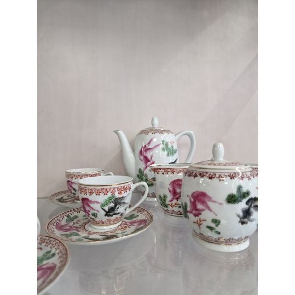 Juego de café Piscis