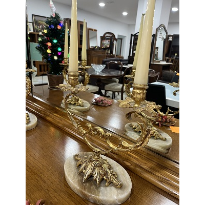 Pareja candelabros