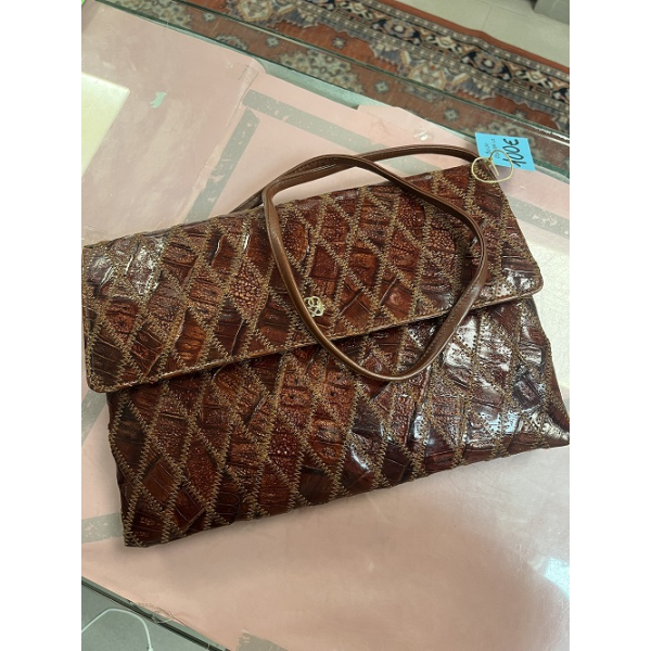 Bolso piel de cocodrilo